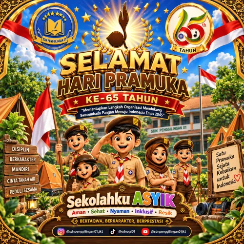 SELAMAT HARI PRAMUKA KE 65!