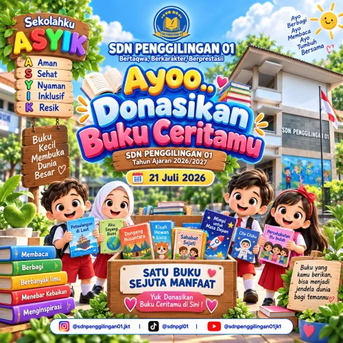 Ayoo..Donasikan Buku Ceritamu